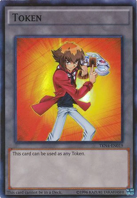 Yu-Gi-Oh Day Token Jaden Yuki - TKN4-EN019 