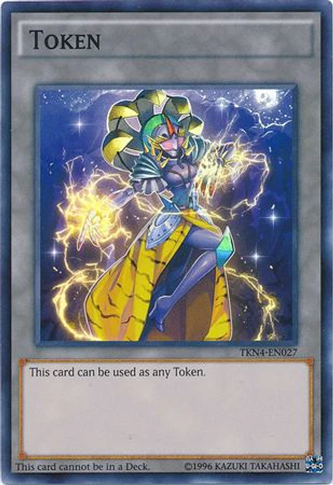Yu-Gi-Oh Day Monarch Token - TKN4-EN027 - Super Rare