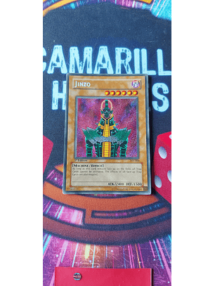 Jinzo - PSV-000 - Secret Rare 1st Edition (Moderate Play) 