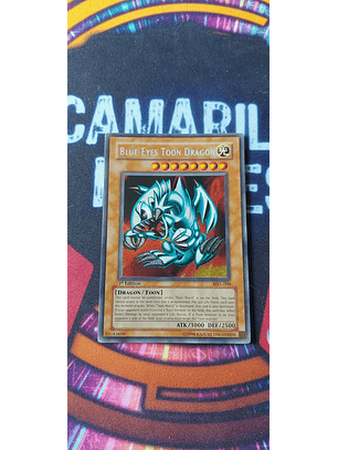 Blue-Eyes Toon Dragon - MRL-000 - Secret Rare 1st Edition (Near Mint)