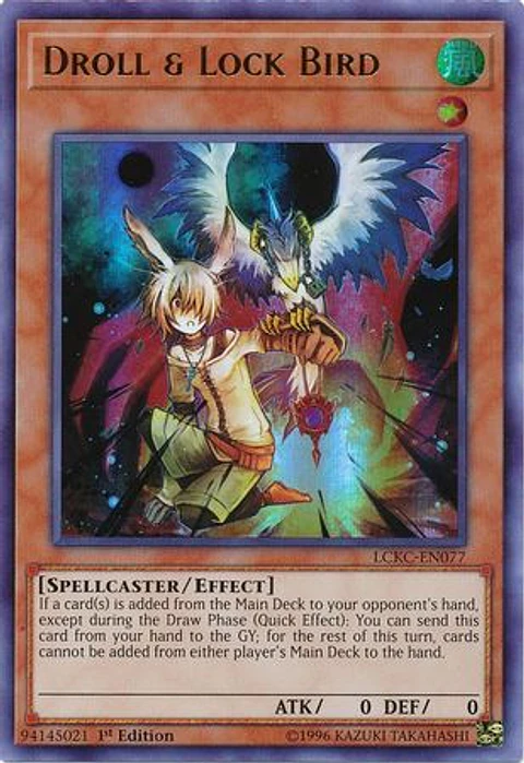 Droll & Lock Bird - LCKC-EN077 - Ultra Rare 