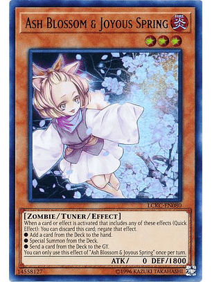Ash Blossom & Joyous Spring - LCKC-EN080 - Ultra Rare