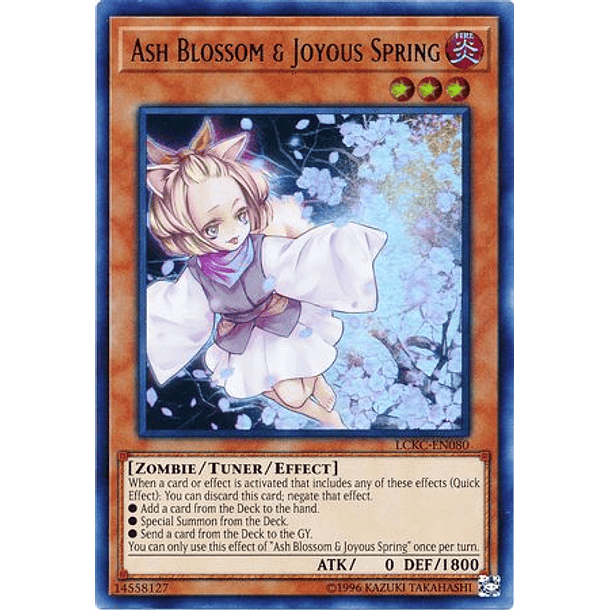 Ash Blossom & Joyous Spring - LCKC-EN080 - Ultra Rare