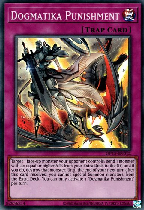 Dogmatika Punishment - OP15-EN012 - Super Rare