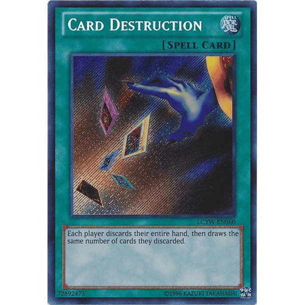 Card Destruction - LCYW-EN060 - Secret Rare