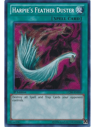 Harpie's Feather Duster - LCJW-EN099 - Secret Rare