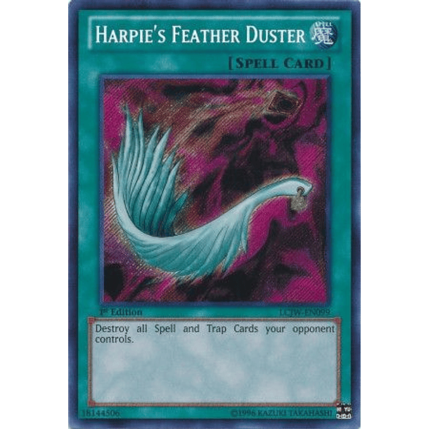 Harpie's Feather Duster - LCJW-EN099 - Secret Rare