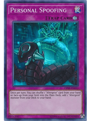 Personal Spoofing - OP09-EN012 - Super Rare
