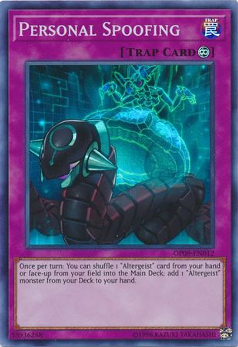 Personal Spoofing - OP09-EN012 - Super Rare