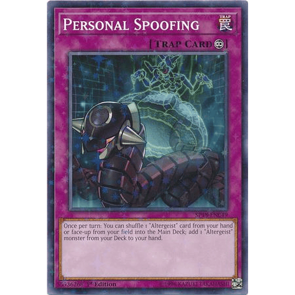 Personal Spoofing - SP18-EN049 - Starfoil Rare