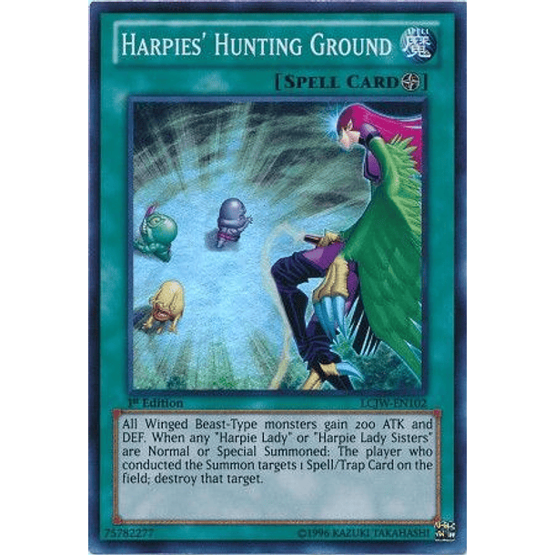 Harpies' Hunting Ground - LCJW-EN102 - Super Rare