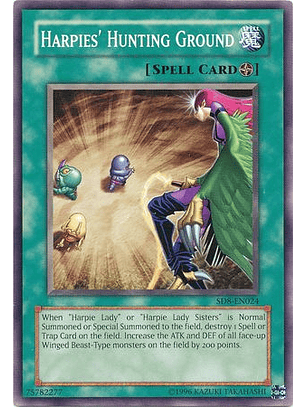 Harpies' Hunting Ground - SD8-EN024 - Common