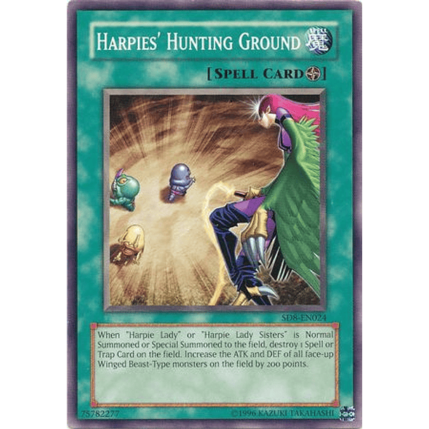 Harpies' Hunting Ground - SD8-EN024 - Common