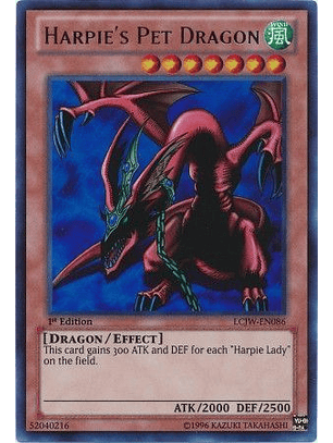 Harpie's Pet Dragon - LCJW-EN086 - Ultra Rare