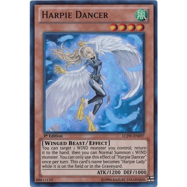 Harpie Dancer - LCJW-EN097 - Ultra Rare