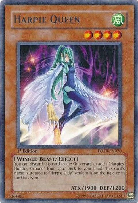 Harpie Queen - FOTB-EN020 - Rare