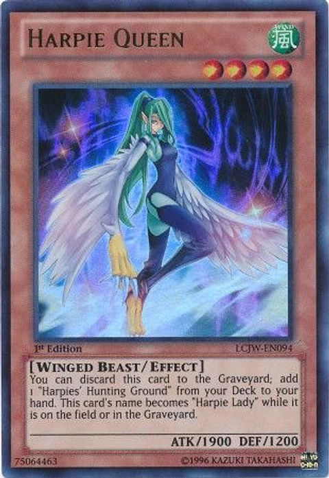 Harpie Queen - LCJW-EN094 - Ultra Rare