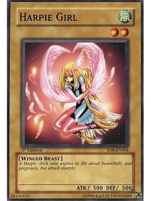 Harpie Girl - SD8-EN004 - Common