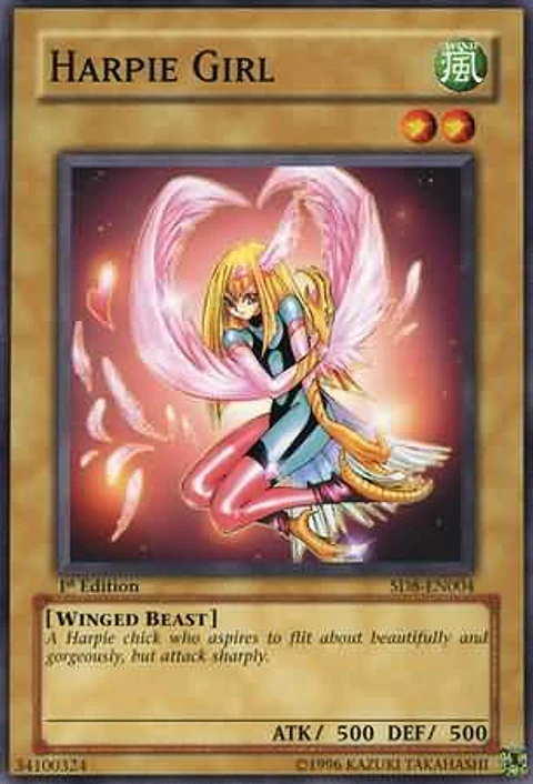 Harpie Girl - SD8-EN004 - Common