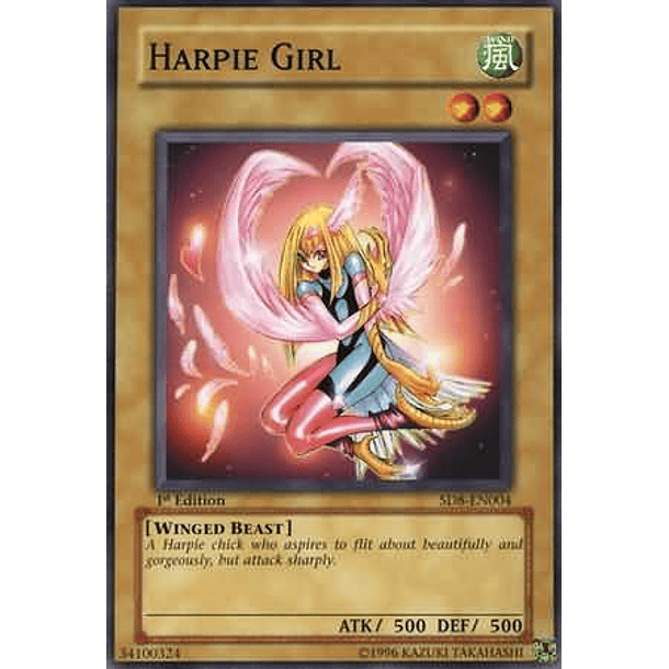 Harpie Girl - SD8-EN004 - Common
