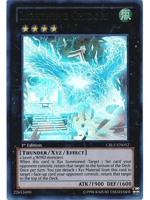 Lightning Chidori - CBLZ-EN052 - Ultra Rare