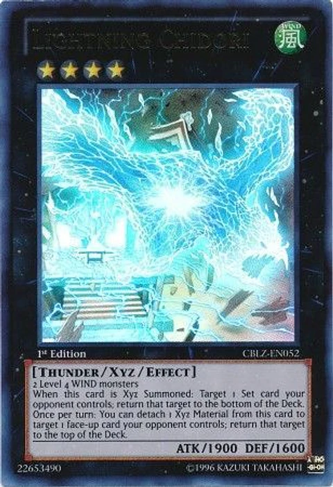 Lightning Chidori - CBLZ-EN052 - Ultra Rare