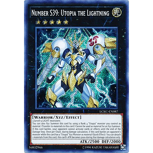 Number S39: Utopia the Lightning - LCKC-EN087 - Secret Rare