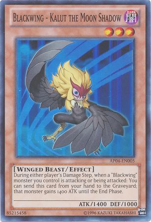 Blackwing - Kalut the Moon Shadow - AP04-EN005 - Super Rare 1