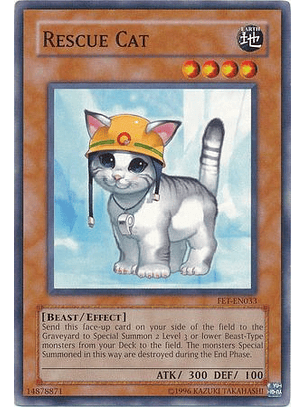 Rescue Cat - FET-EN033 - Common