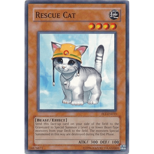 Rescue Cat - FET-EN033 - Common
