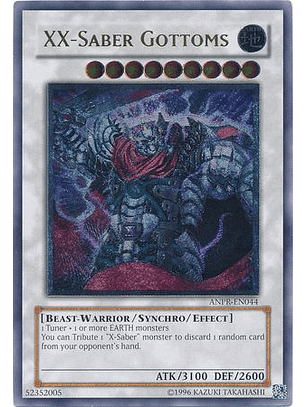 XX-Saber Gottoms - ANPR-EN044 - Ultimate Rare 