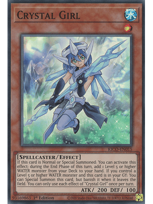 Crystal Girl - KICO-EN015 - Super Rare