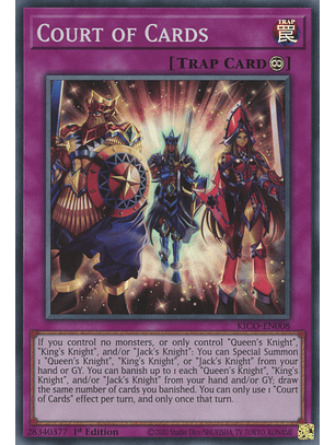 Court of Cards - KICO-EN008 - Super Rare