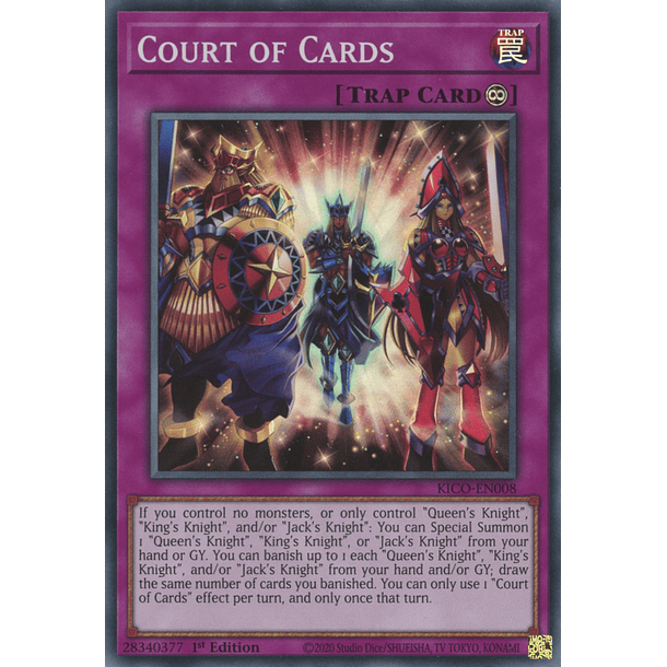Court of Cards - KICO-EN008 - Super Rare