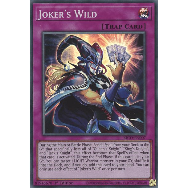 Joker's Wild - KICO-EN007 - Super Rare