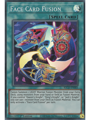 Face Card Fusion - KICO-EN005 - Super Rare