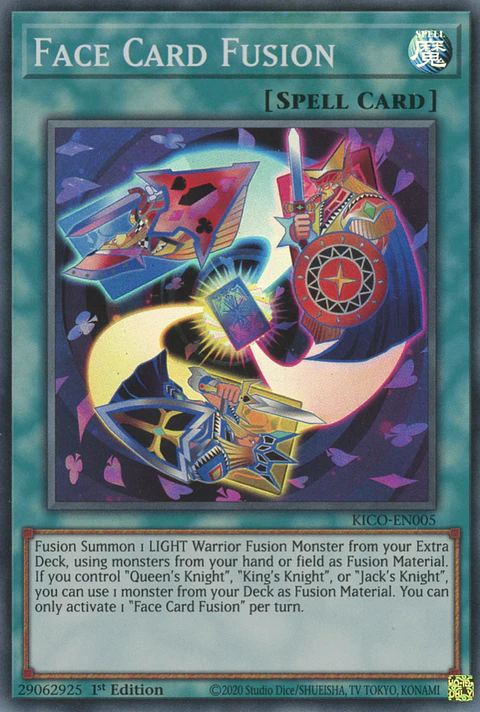Face Card Fusion - KICO-EN005 - Super Rare