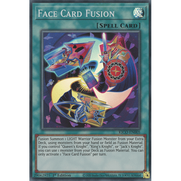 Face Card Fusion - KICO-EN005 - Super Rare
