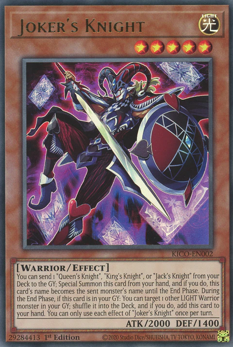 Joker's Knight - KICO-EN002 - Ultra Rare