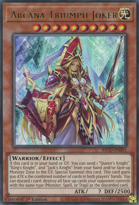 Arcana Triumph Joker - KICO-EN001 - Ultra Rare