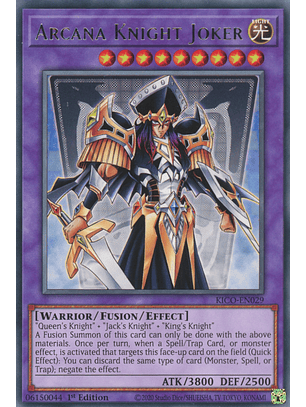 Arcana Knight Joker - KICO-EN029 - Rare 