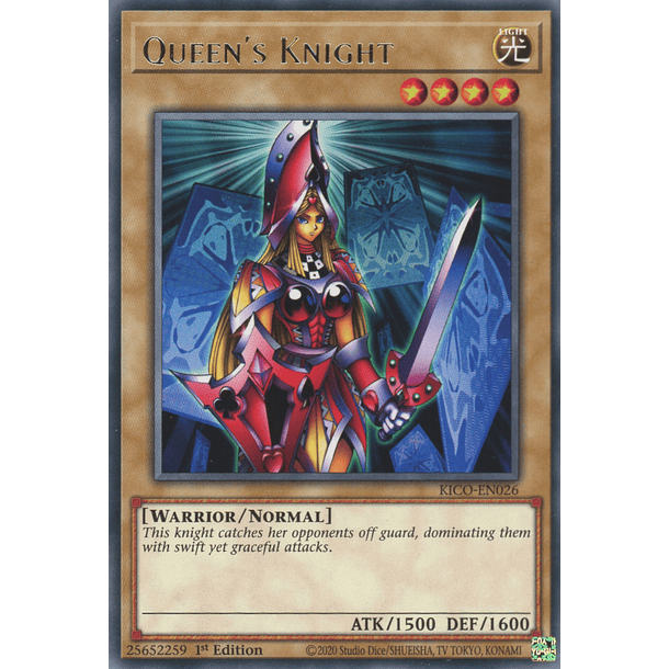Queen's Knight - KICO-EN026 - Rare