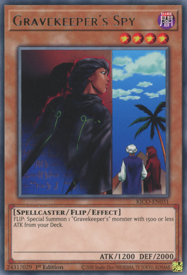 Gravekeeper's Spy - KICO-EN031 - Rare 1