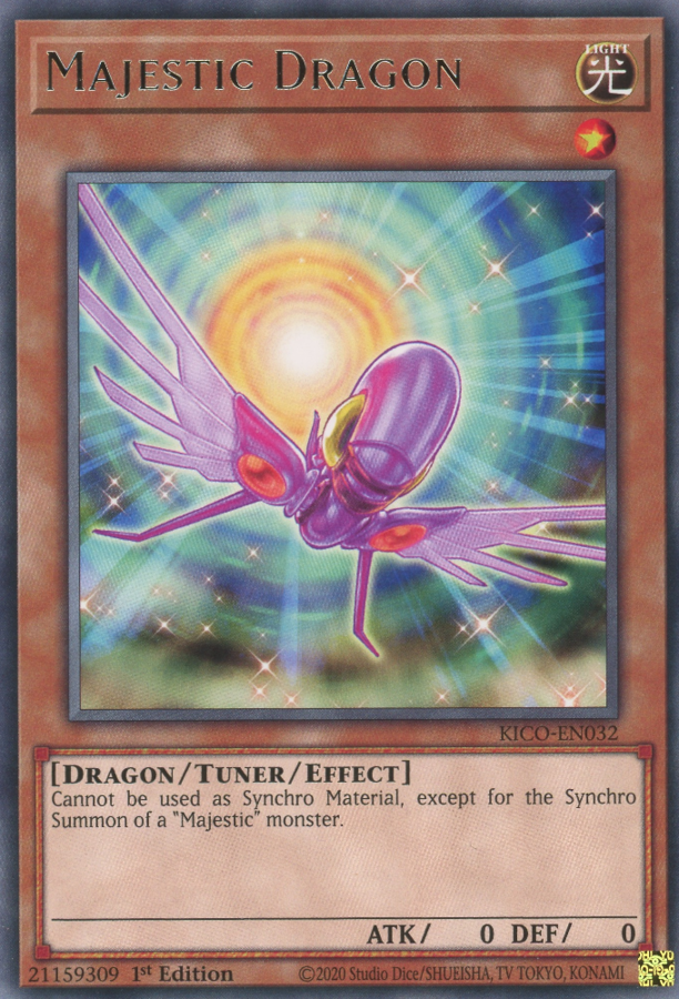 Majestic Dragon - KICO-EN032 - Rare 1
