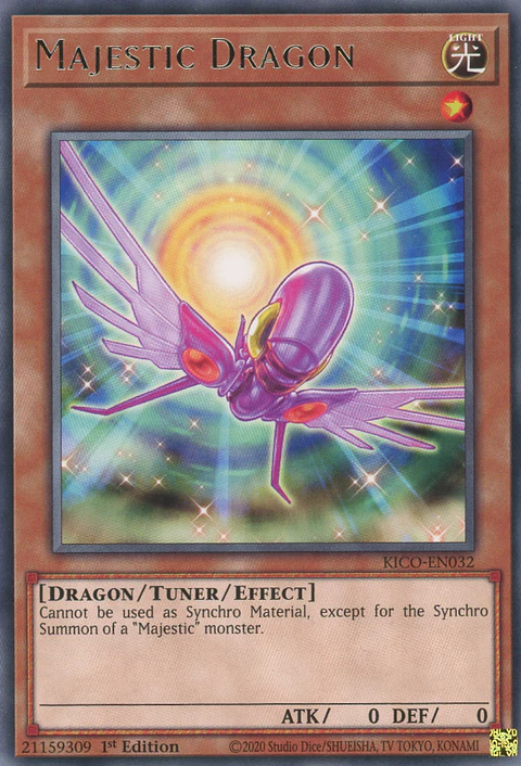 Majestic Dragon - KICO-EN032 - Rare