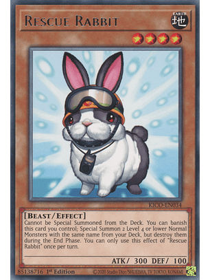Rescue Rabbit - KICO-EN034 - Rare