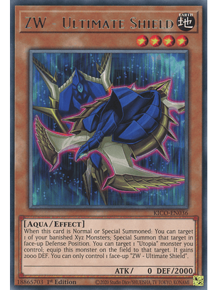 ZW - Ultimate Shield - KICO-EN036 - Rare