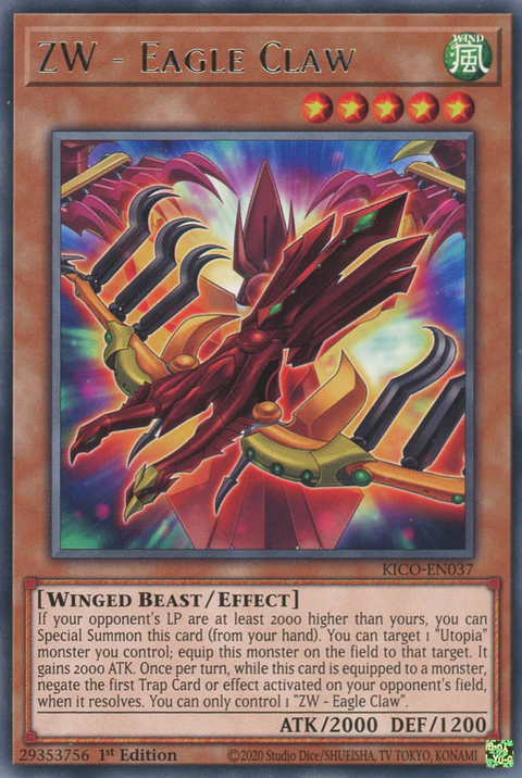 ZW - Eagle Claw - KICO-EN037 - Rare 