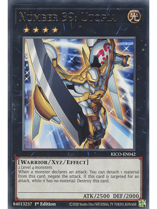 Number 39: Utopia - KICO-EN042 - Rare