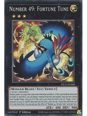 Number 49: Fortune Tune - KICO-EN048 - Super Rare